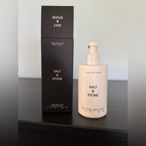 Salt & Stone Body Lotion- Black Rose & Oud 7oz NEW
